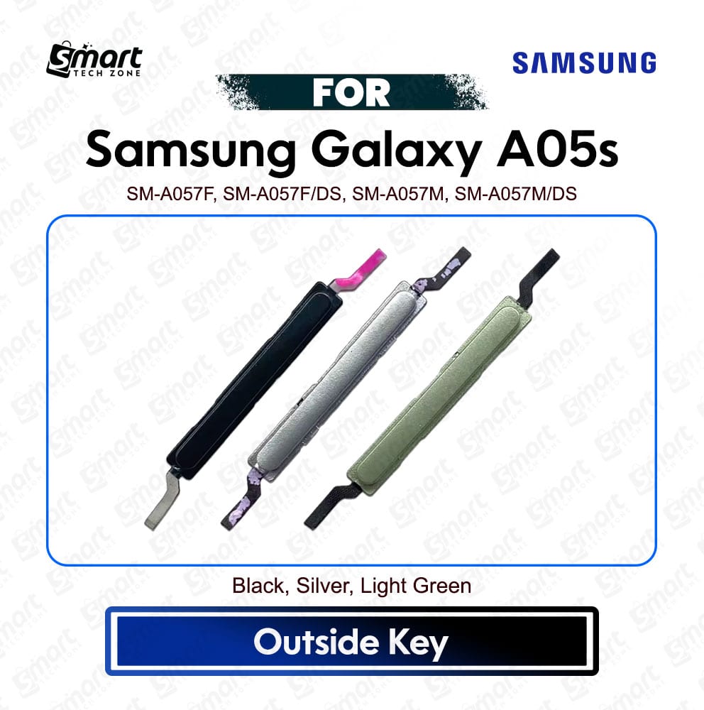 Samsung Galaxy A05s Side Button / Volume Button / Side Key - Volume Key Premium Quality Replacement Repair Spare Part