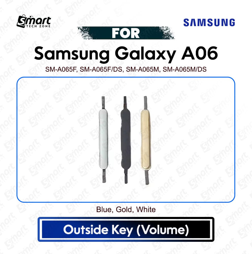 Samsung Galaxy A06 Side Button / Volume Button / Side Key - Volume Key Premium Quality Replacement Repair Spare Part