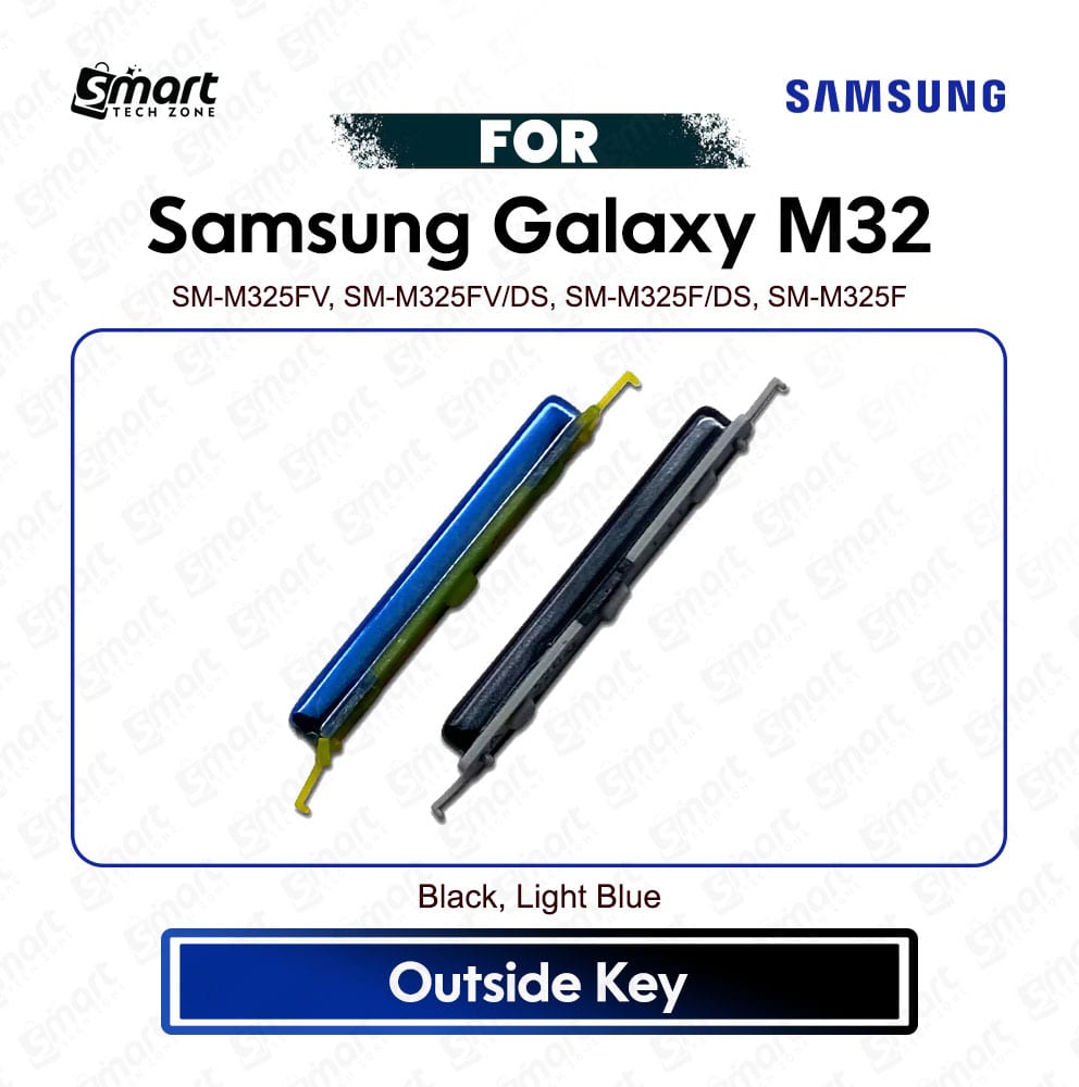 Samsung Galaxy M32 4G Side Button / Volume Button / Side Key - Volume Key Premium Quality Replacement Repair Spare Part