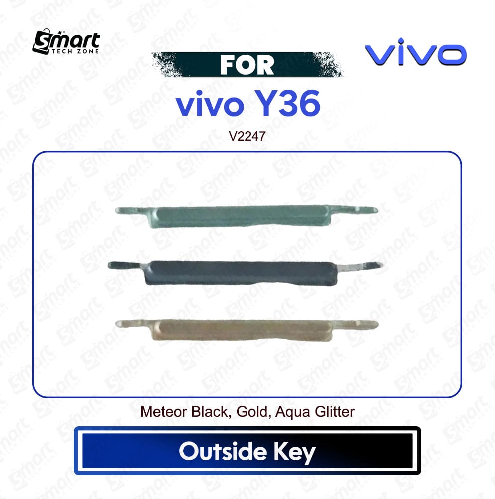 vivo Y36 Side Button / Volume Button / Side Key - Volume Key Premium Quality Replacement Repair Spare Part For V2247