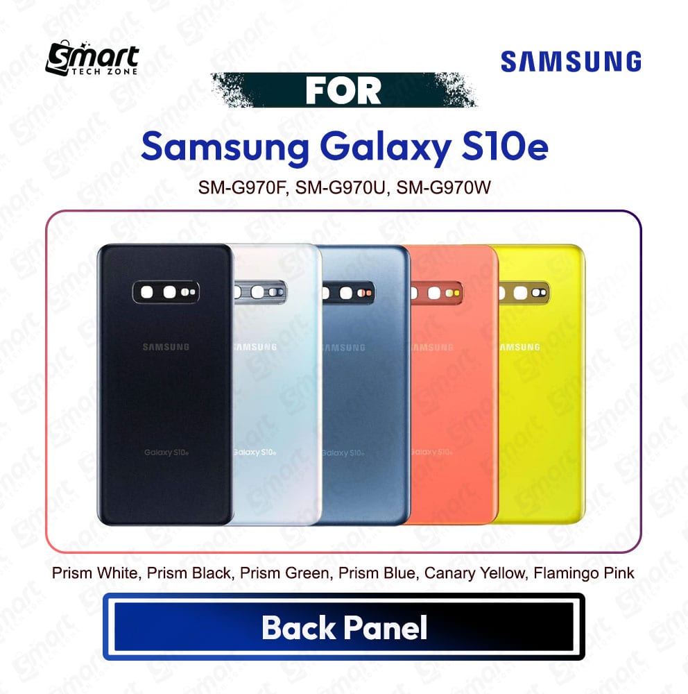 Samsung Galaxy S10e - Back Shell / Back Panel / Battery Cover / Back Door Replacement Part without Camera Lens SM-G970F, SM-G970U