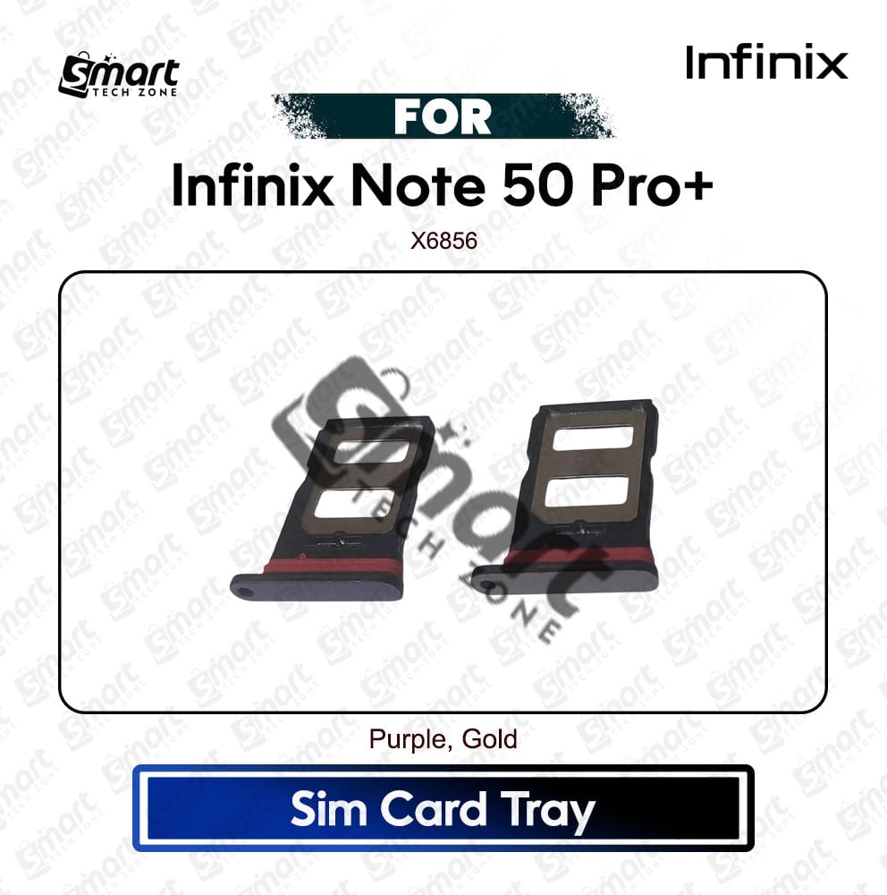 Infinix Note 50 Pro+ Sim Tray | Sim Card Tray | Sim Holder | Sim Slot Tray | Dual Sim Tray | SD Card Holder | Premium Quality | Replacement Repair Spare Part For X6856
