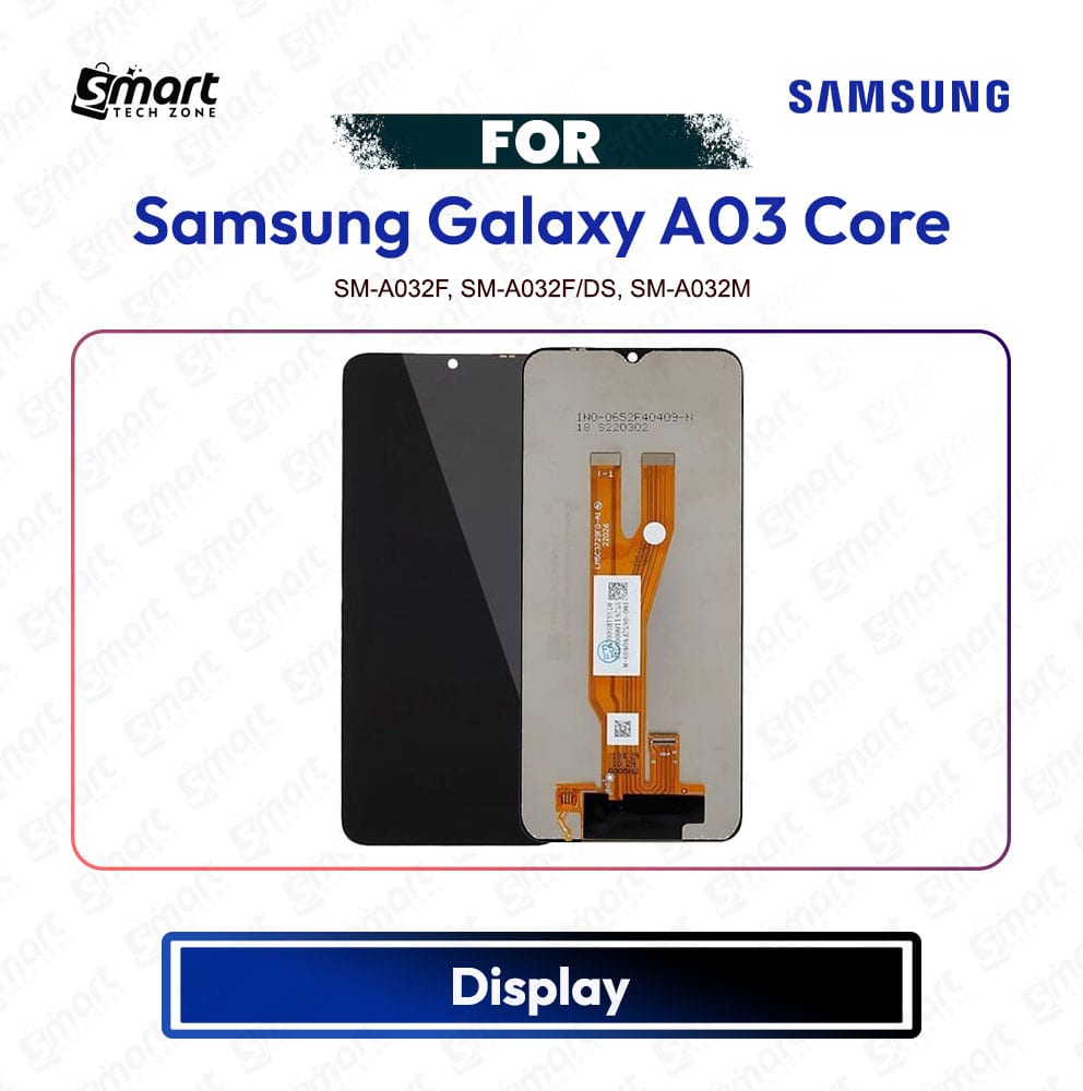 Samsung Galaxy A03 Core High Quality Display Touch Screen Digitizer Assembly Replacement Repair Spare Part-	SM-A032F, SM-A032F/DS, SM-A032M