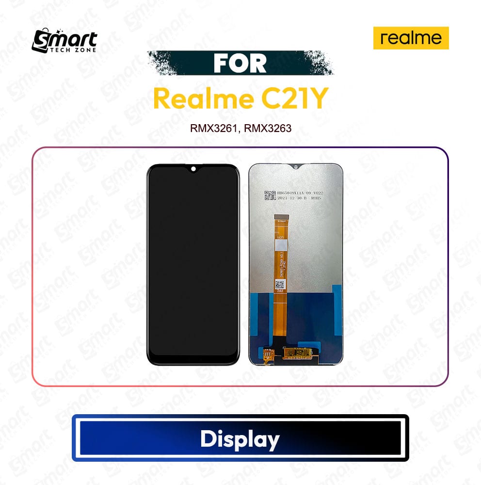 Realme C21Y High Quality Display Touch Screen Digitizer Assembly Replacement Repair Spare Part-RMX3261, RMX3263