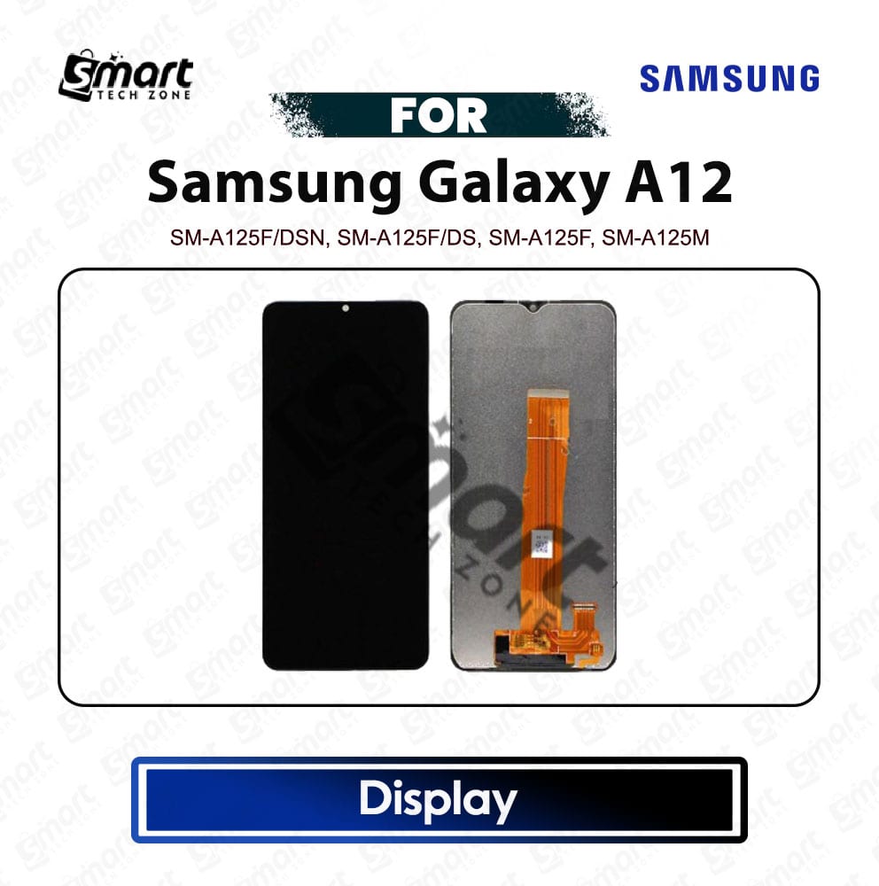 Samsung Galaxy A12 High Quality Display Touch Screen Digitizer Assembly Replacement Repair Spare Part