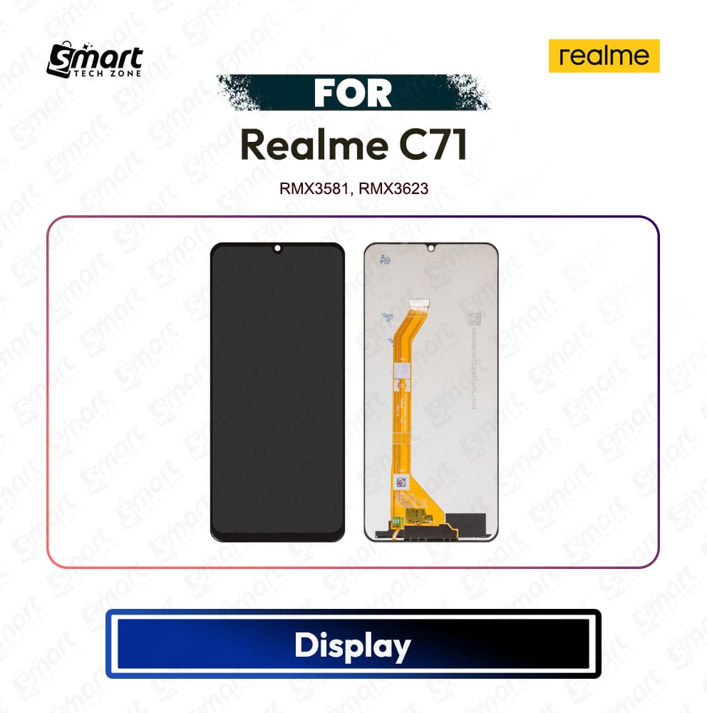 Realme C71 Quality Display Touch Screen Digitizer Assembly Replacement Repair Spare Part - RMX5303