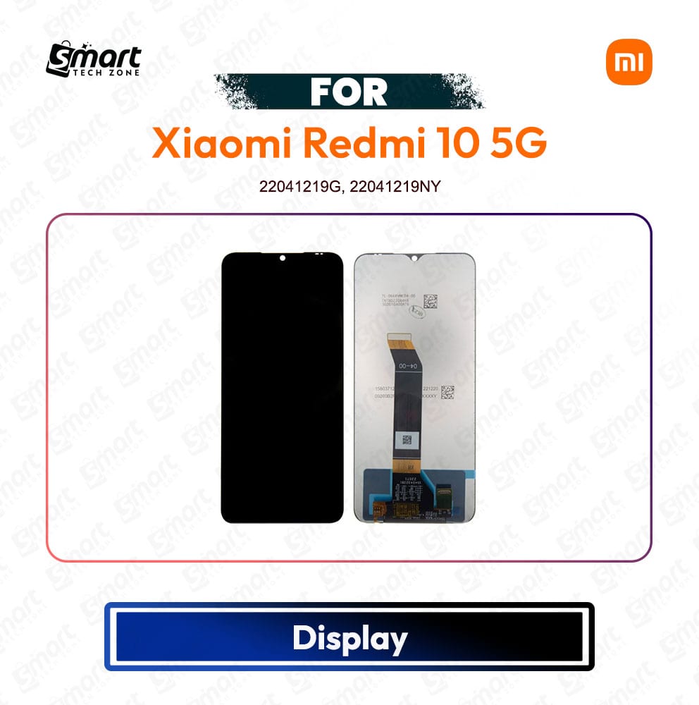 Xiaomi Redmi 10 5G High Quality Display Touch Screen Digitizer Assembly Replacement Repair Spare Part - 22041219G, 22041219NY