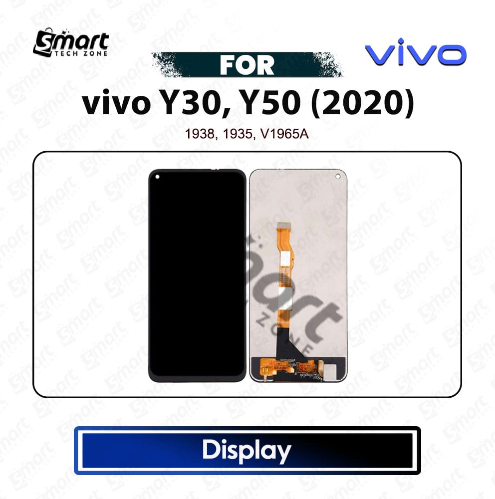 vivo Y30, Y50 (2020) High Quality Display Touch Screen Digitizer Assembly Replacement Repair Spare Part For 1938, 1935, V1965A