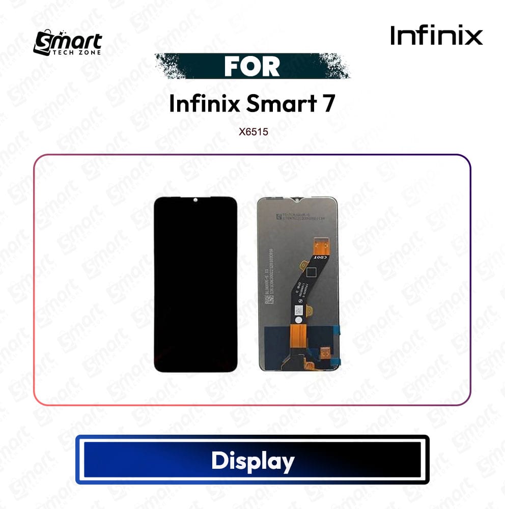 Infinix Smart 7 High Quality Display Touch Screen Digitizer Assembly Replacement Repair Spare Part - X6515