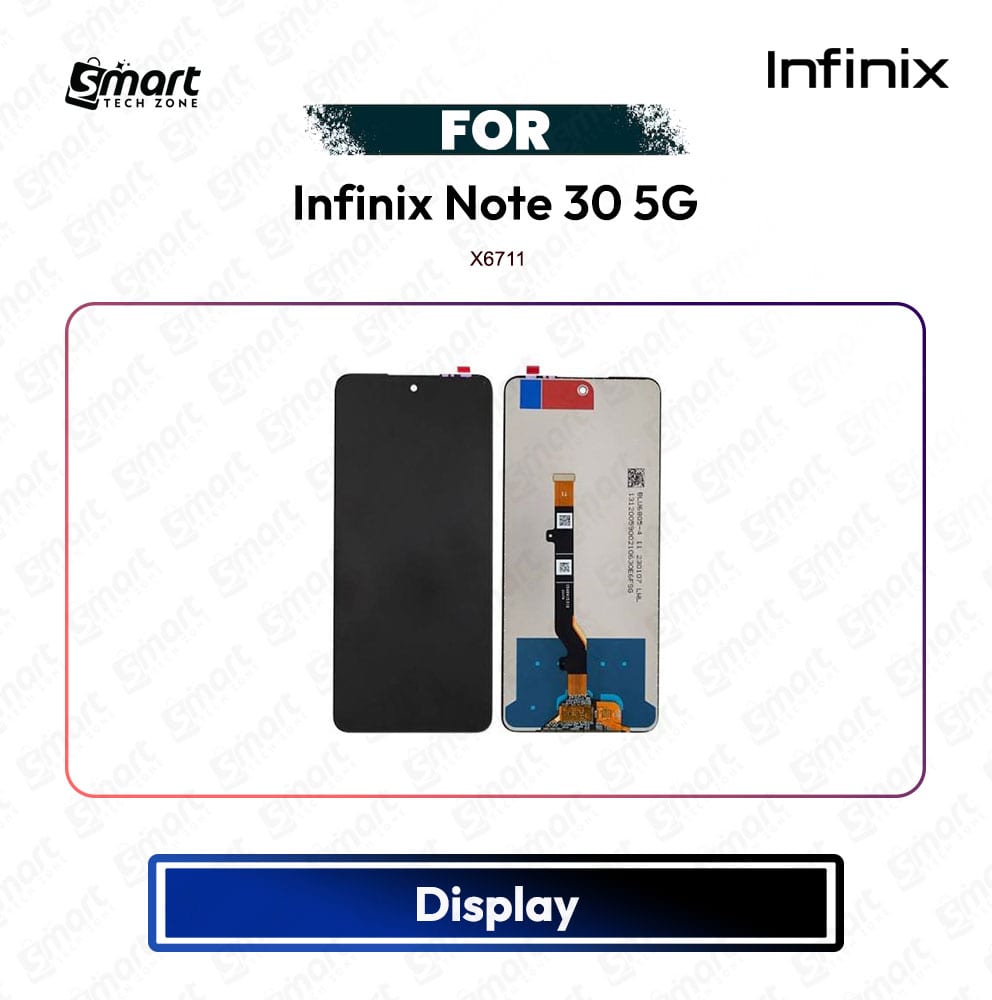Infinix Note 30 5G High Quality Display Touch Screen Digitizer Assembly Replacement Repair Spare Part -X6711