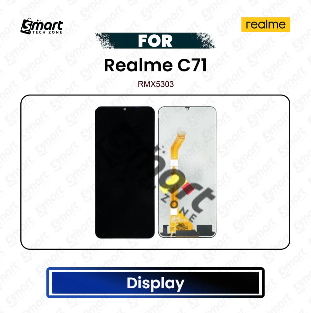 Realme C71 High Quality Display Touch Screen Digitizer Assembly Replacement Repair Spare Part - RMX5303