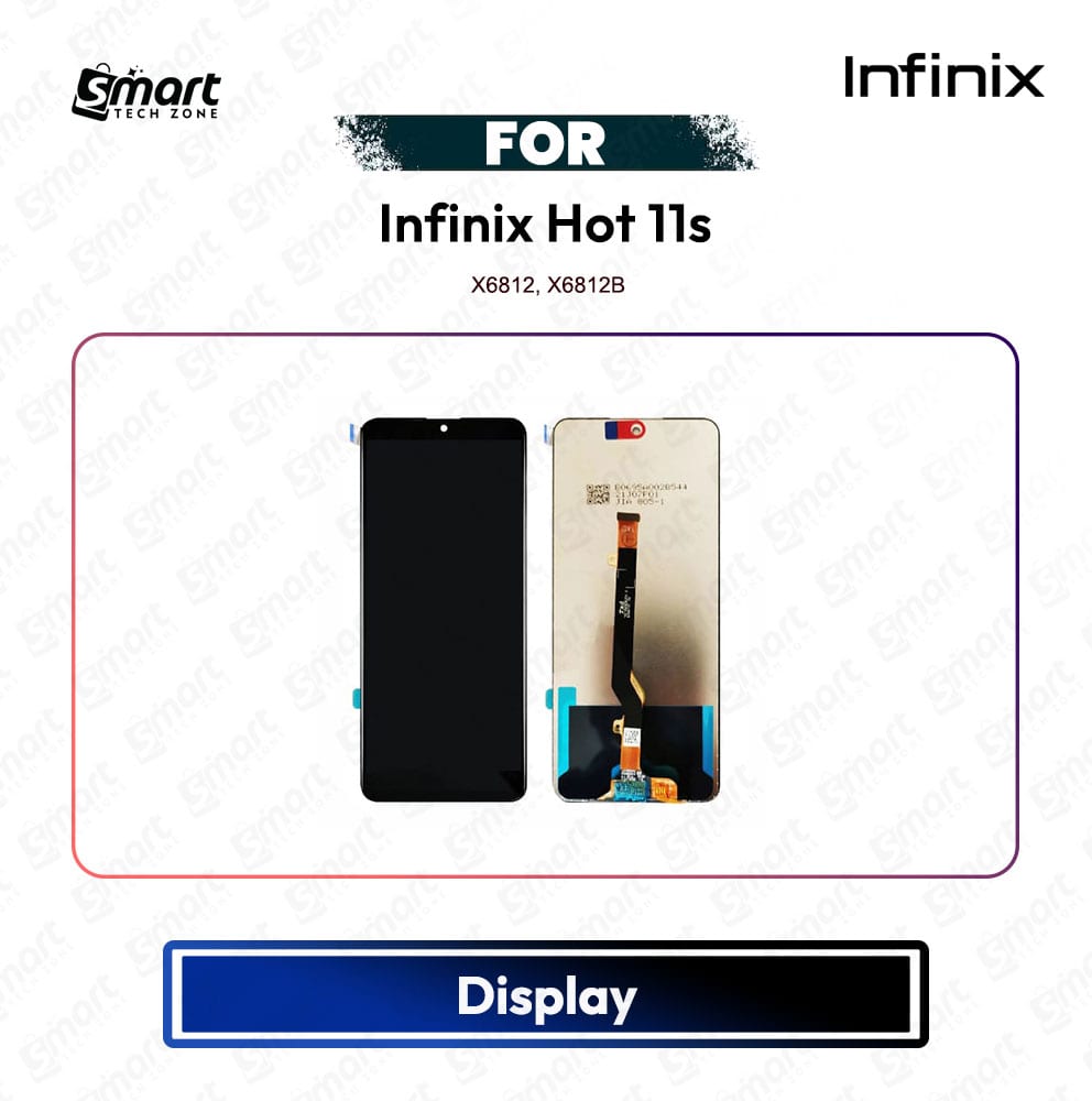Infinix Hot 11s High Quality Display Touch Screen Digitizer Assembly Replacement Repair Spare Part - BKK-LX2, BKK-LX1, BKK-L21, BKK-AL00, BKK-TL00, BKK-AL10