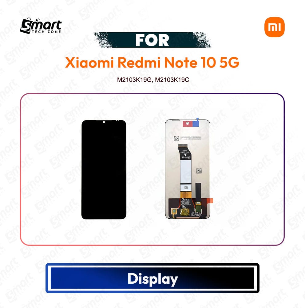 Xiaomi Redmi Note 10 5G High Quality Display Touch Screen Digitizer Assembly Replacement Repair Spare Part - M2103K19G, M2103K19C