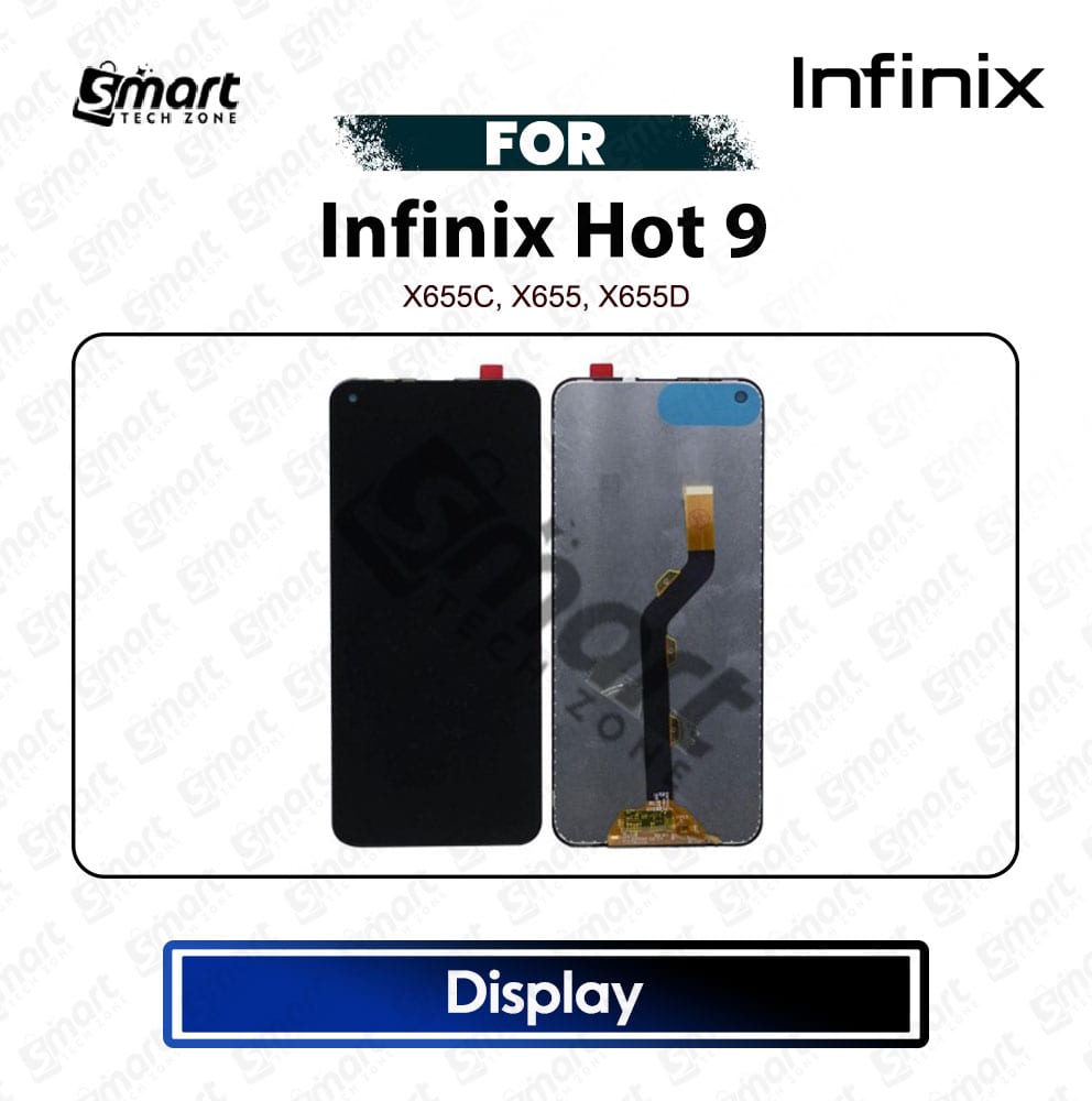 Infinix Hot 9 High Quality Display Touch Screen Digitizer Assembly Replacement Repair Spare Part For X655C, X655, X655D