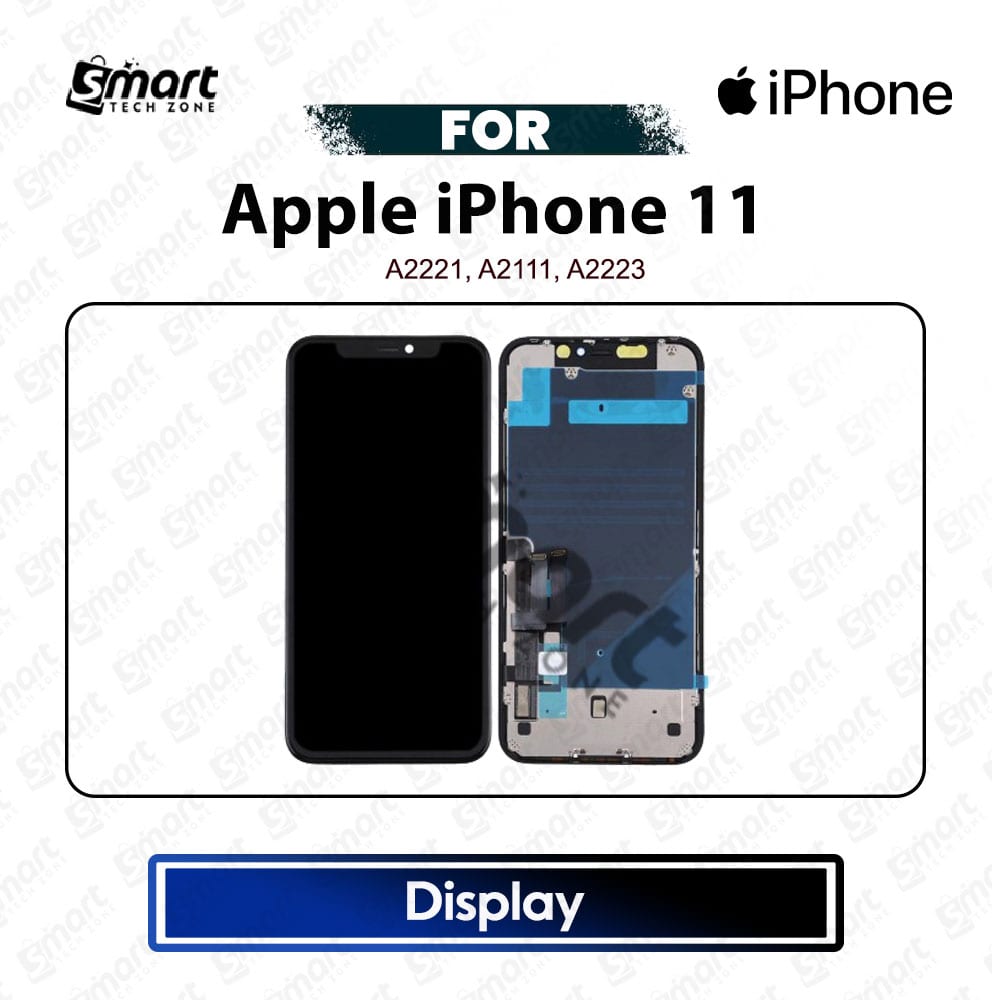 Apple iPhone 11 High Quality Display Touch Screen Digitizer Assembly Replacement Repair Spare Part - A2221, A2111, A2223