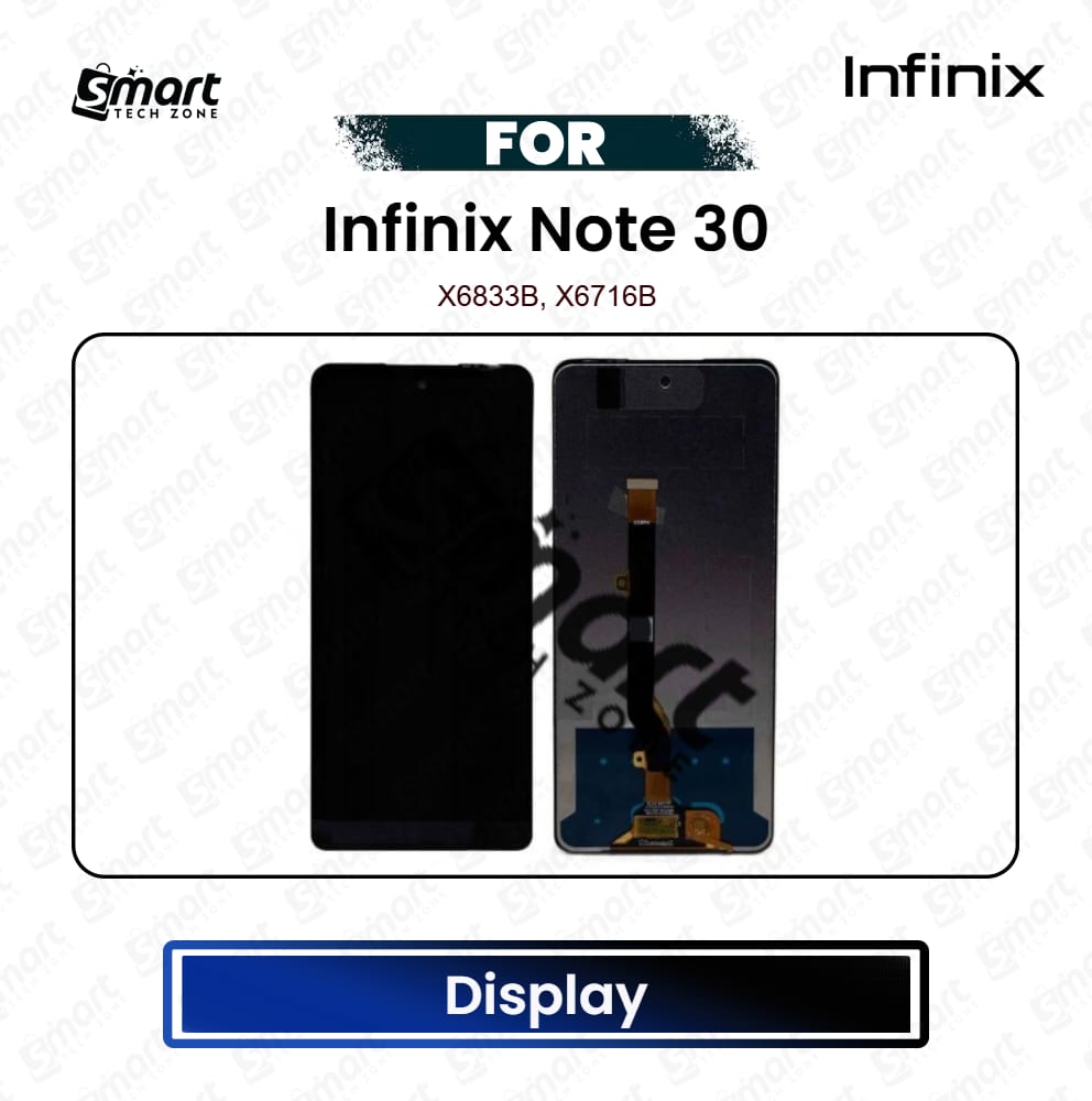 Infinix Note 30 High Quality Display Touch Screen Digitizer Assembly Replacement Repair Spare Part For X6833B, X6716B