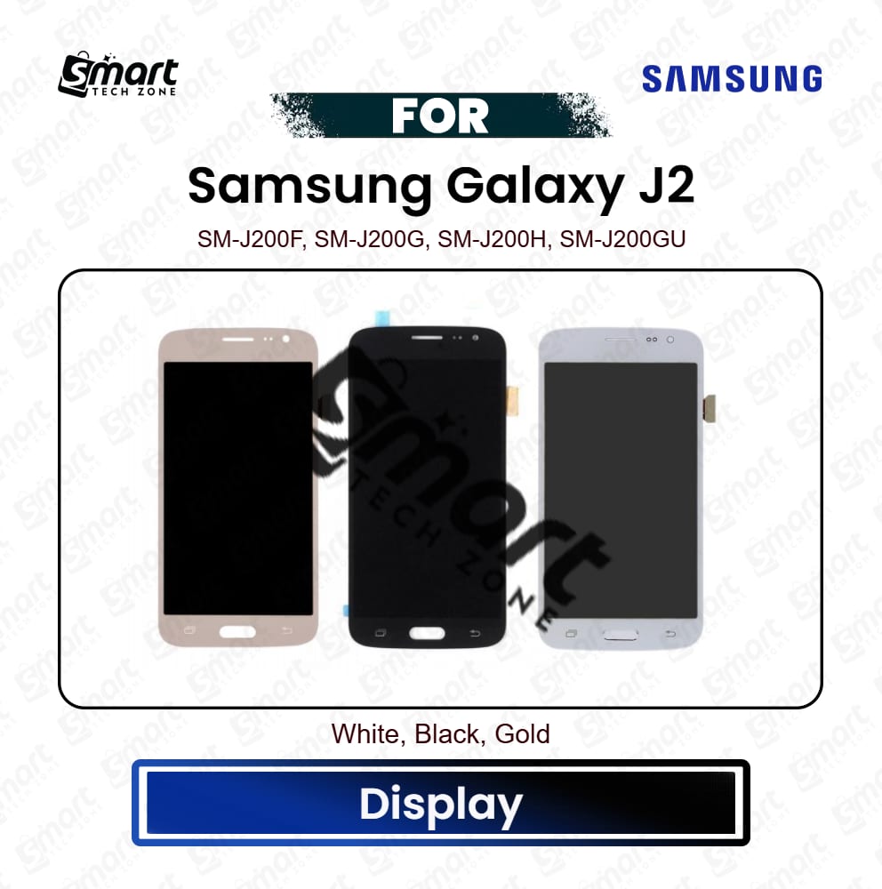 Samsung Galaxy J2 (Incell) High Quality Display Touch Screen Digitizer Assembly Replacement Repair Spare Part (SM-J200F, SM-J200G, SM-J200H, SM-J200GU)