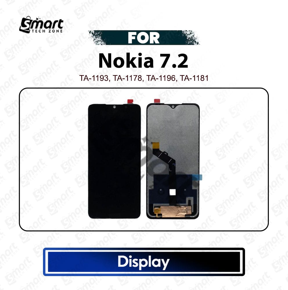 Nokia 7.2 High Quality Display Touch Screen Digitizer Assembly Replacement Repair Spare Part For TA-1193, TA-1178, TA-1196, TA-1181
