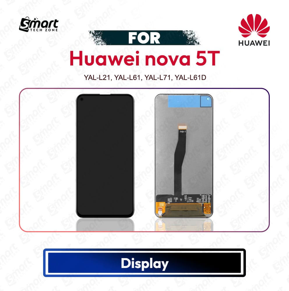 Huawei nova 5T High Quality Display Touch Screen Digitizer Assembly Replacement Repair Spare Part - YAL-L21, YAL-L61, YAL-L71, YAL-L61D