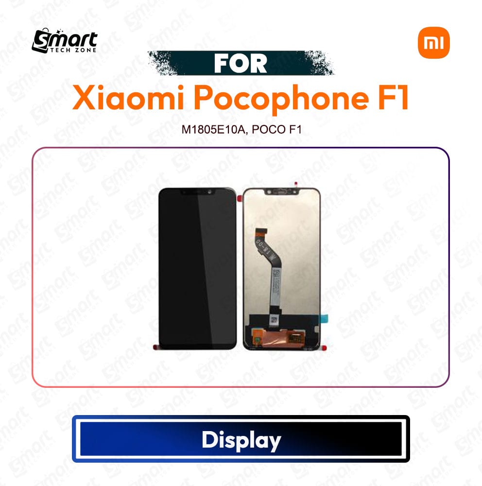 Xiaomi Pocophone F1 High Quality Display Touch Screen Digitizer Assembly Replacement Repair Spare Part - M1805E10A, POCO F1