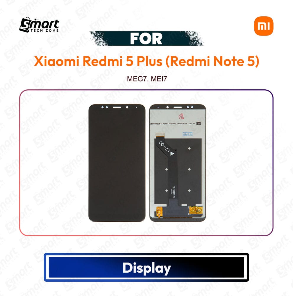 Xiaomi Redmi 5 Plus (Redmi Note 5) High Quality Display Touch Screen Digitizer Assembly Replacement Repair Spare Part - MEG7, MEI7