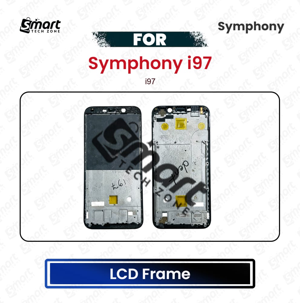 Symphony i97 LCD Frame Only - Center Body Middle Chassis Bezel Housing Plate Replacement Repair Spare Parts For i97