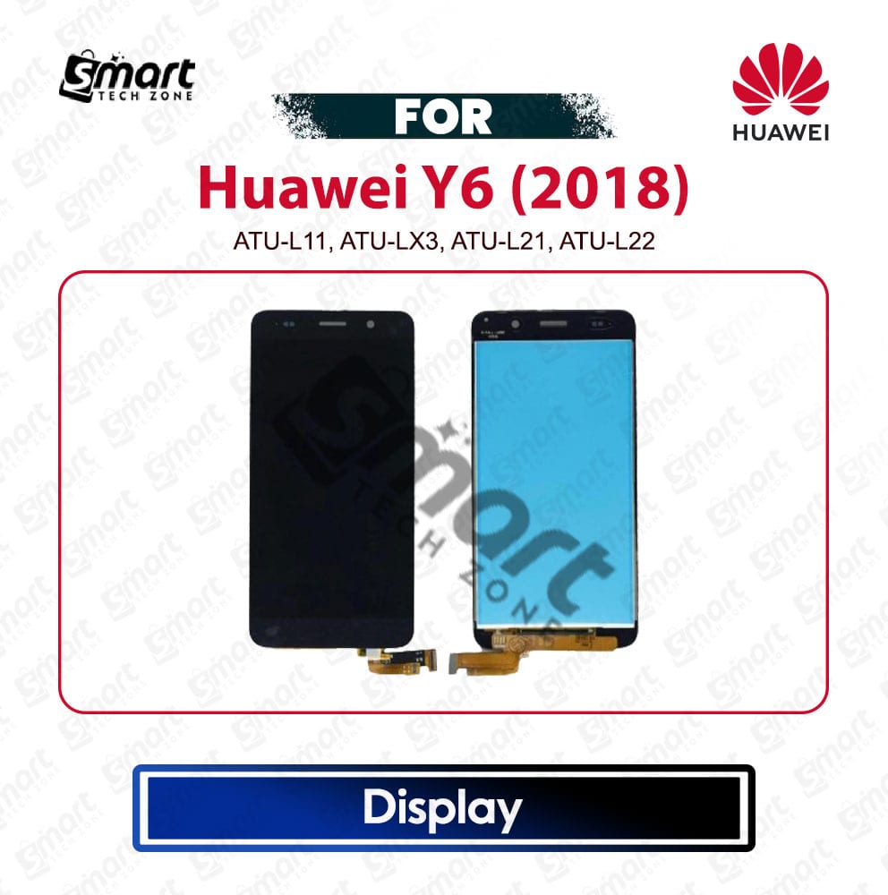 Huawei Y6 (2018) High Quality Display Touch Screen Digitizer Assembly Replacement Repair Spare Part - ATU-L11, ATU-LX3, ATU-L21, ATU-L22