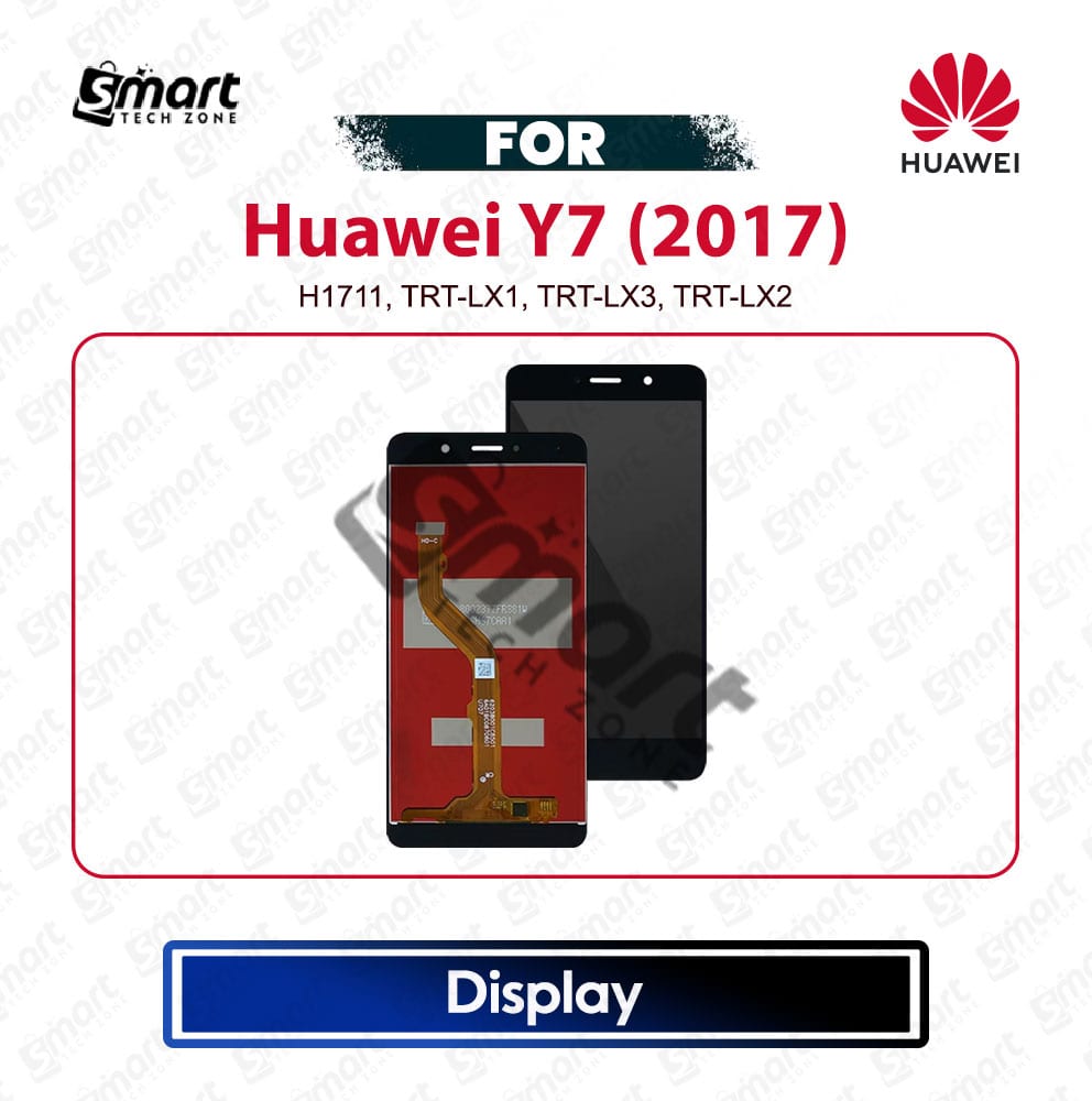 Huawei Y7 (2017) High Quality Display Touch Screen Digitizer Assembly Replacement Repair Spare Part - H1711, TRT-LX1, TRT-LX3, TRT-LX2