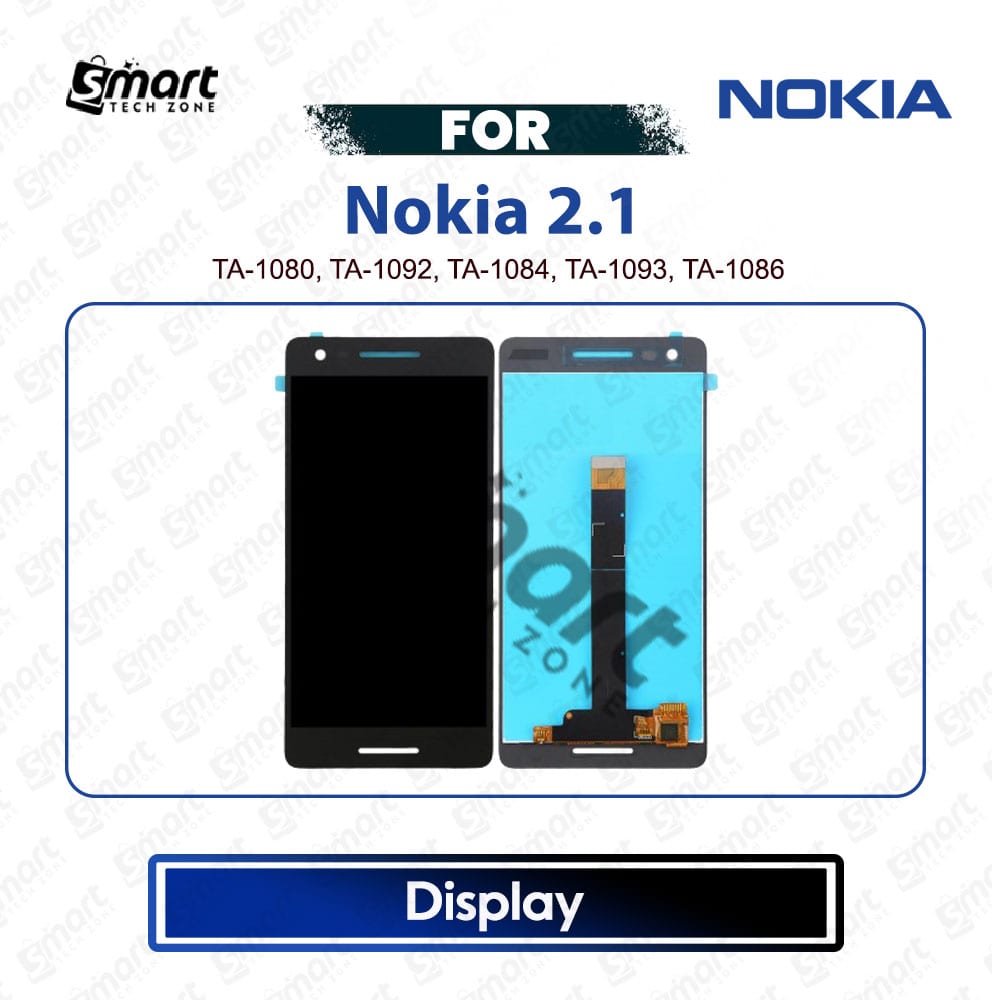 Nokia 2.1 High Quality Display Touch Screen Digitizer Assembly Replacement Repair Spare Part - TA-1080, TA-1092, TA-1084, TA-1093, TA-1086