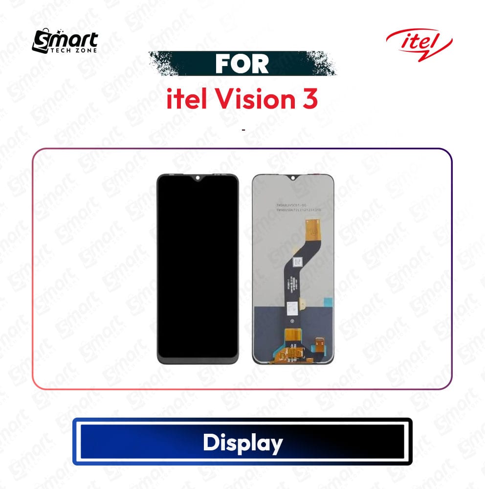 itel Vision 3 High Quality Display Touch Screen Digitizer Assembly Replacement Repair Spare Part