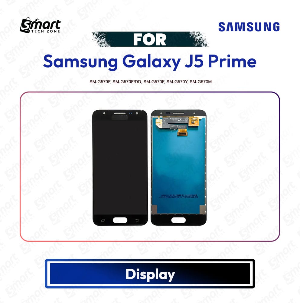 Samsung Galaxy J5 Prime High Quality Display Touch Screen Digitizer Assembly Replacement Repair Spare Part - SM-G570F, SM-G570F/DD, SM-G570F, SM-G570Y, SM-G570M