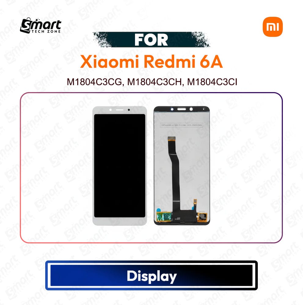 Xiaomi Redmi 6A High Quality Display Touch Screen Digitizer Assembly Replacement Repair Spare Part - M1804C3CG, M1804C3CH, M1804C3CI