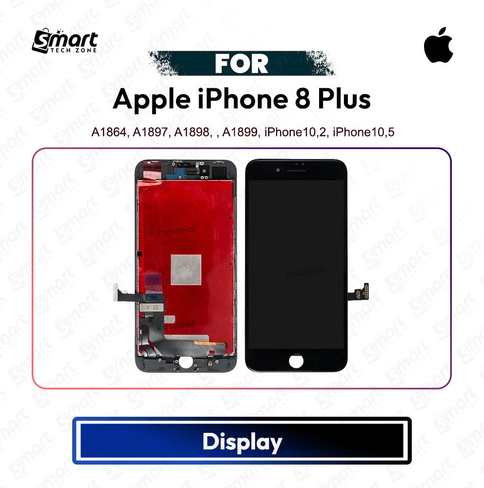 Apple iPhone 8 Plus High Quality Display Touch Screen Digitizer Assembly Replacement Repair Spare Part - A1864, A1897, A1898, , A1899, iPhone10,2, iPhone10,5
