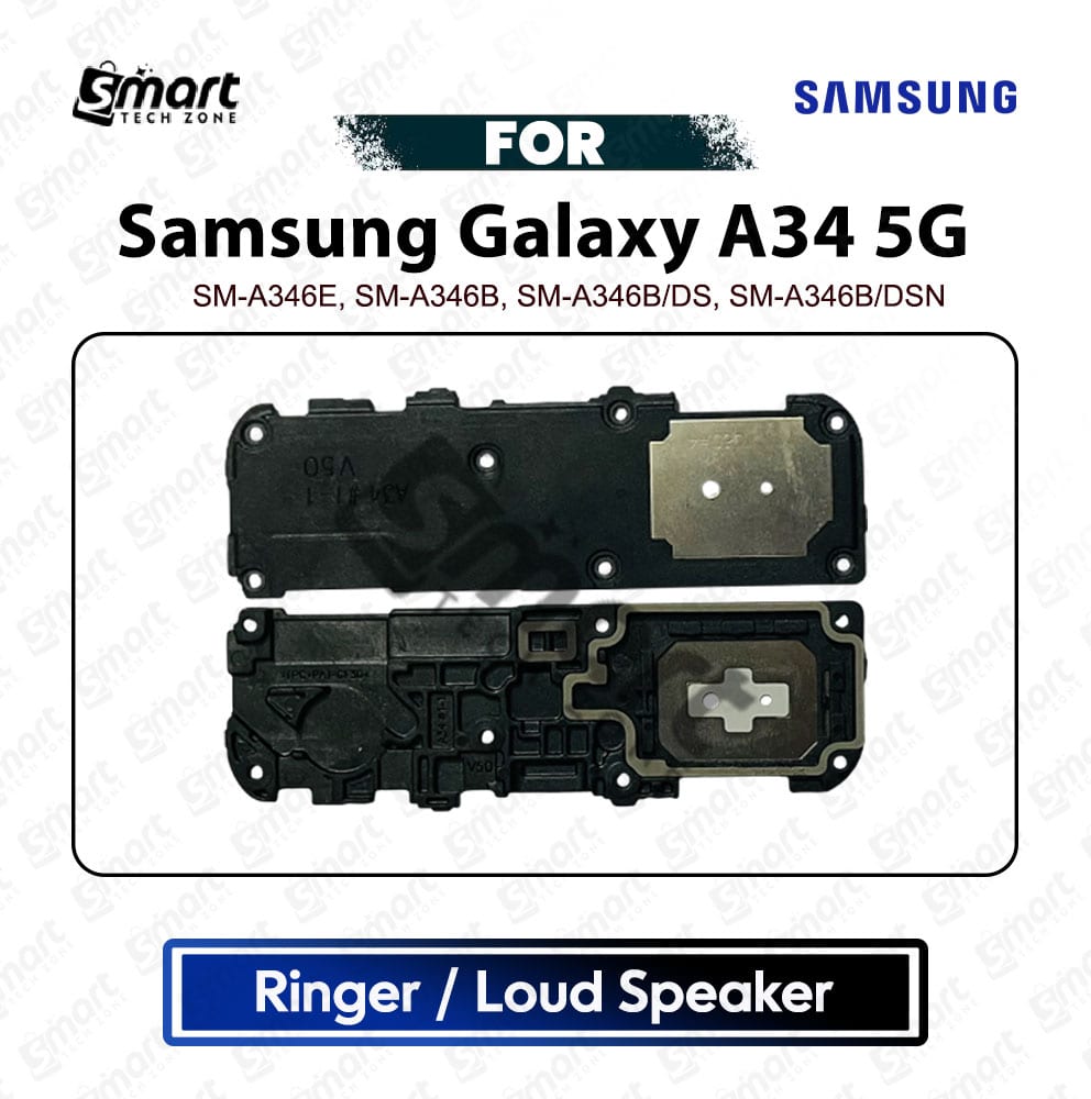 Samsung Galaxy A34 5G Ringer Box Mobile Loud Speaker Ringer Buzzer Sound Module Loudspeaker Replacement Repair Spare Part