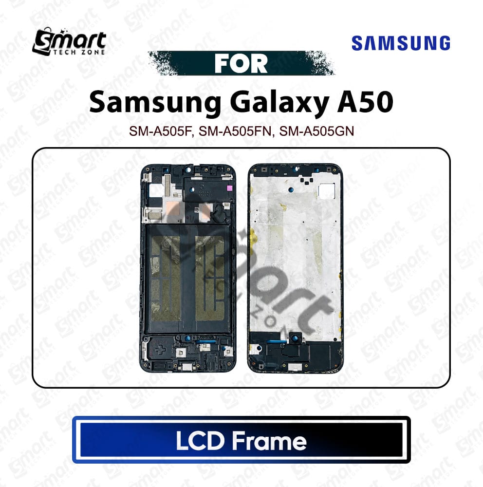 Samsung Galaxy A50 LCD Frame Middle Chassis Housing Bezel Plate Replacement Repair Spare Part For SM-A505F, SM-A505FN, SM-A505GN