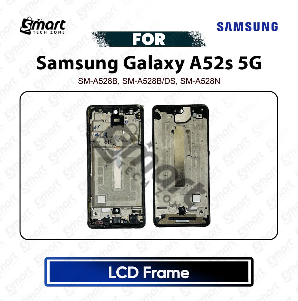 Samsung Galaxy A52s 5G LCD Frame Middle Chassis Housing Bezel Plate Replacement Repair Spare Part For SM-A528B, SM-A528B/DS, SM-A528N