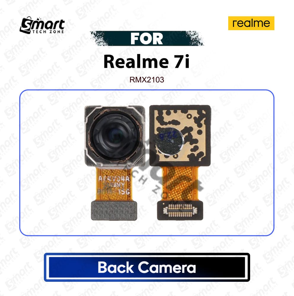 Realme 7i Back Camera Rear Main Camera Module with Flex Cable Replacement Repair Spare Part For RMX2103