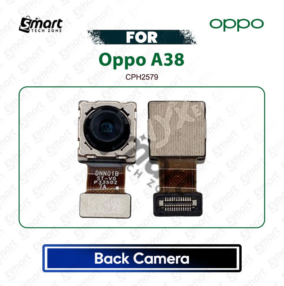 Oppo A38 Back Camera Rear Main Camera Module with Flex Cable Replacement Repair Spare Part For CPH2579