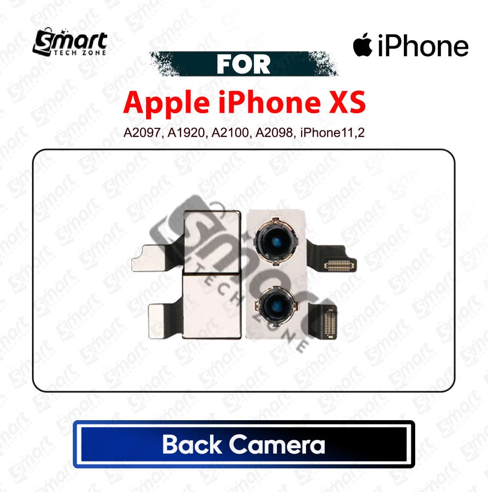 Apple iPhone XS Back Camera Rear Main Camera Module with Flex Cable Replacement Repair Spare Part For A2097, A1920, A2100, A2098, iPhone11,2
