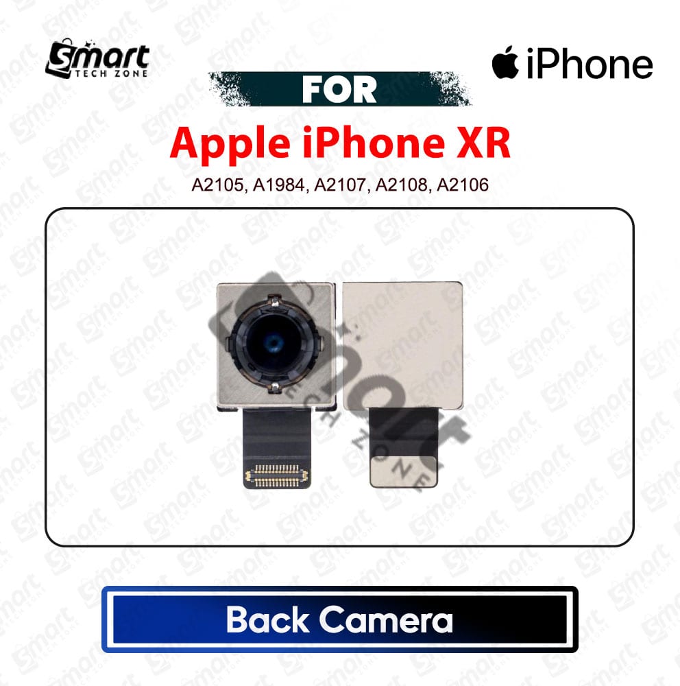 Apple iPhone XR Back Camera Rear Main Camera Module with Flex Cable Replacement Repair Spare Part For A2105, A1984, A2107, A2108, A2106