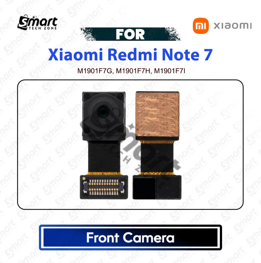 Xiaomi Redmi Note 7 Front Camera Module Selfie Camera Replacement - High Quality Front Camera Flex Cable Spare Part For M1901F7G, M1901F7H, M1901F7I