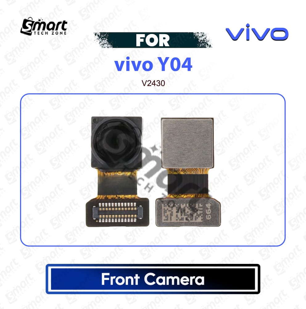 vivo Y04 Front Camera Module Selfie Camera Replacement - High Quality Front Camera Flex Cable Spare Part For V2430