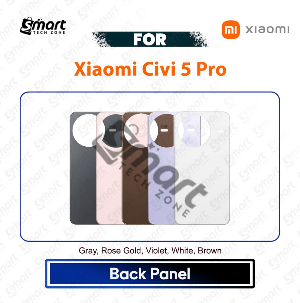 Xiaomi Civi 5 Pro Back Panel Backshell Back Housing Battery Back Door Catching Replacement Repair Spare Part