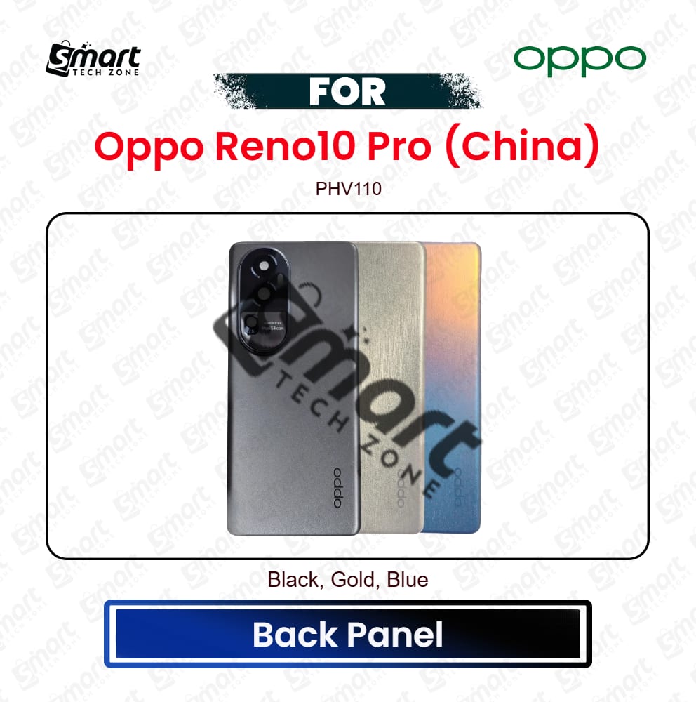 Oppo Reno10 Pro (China) Back Panel Backshell Back Housing Battery Back Door Catching With Camera Lens Glass Replacement Repair Spare Part For PHV110