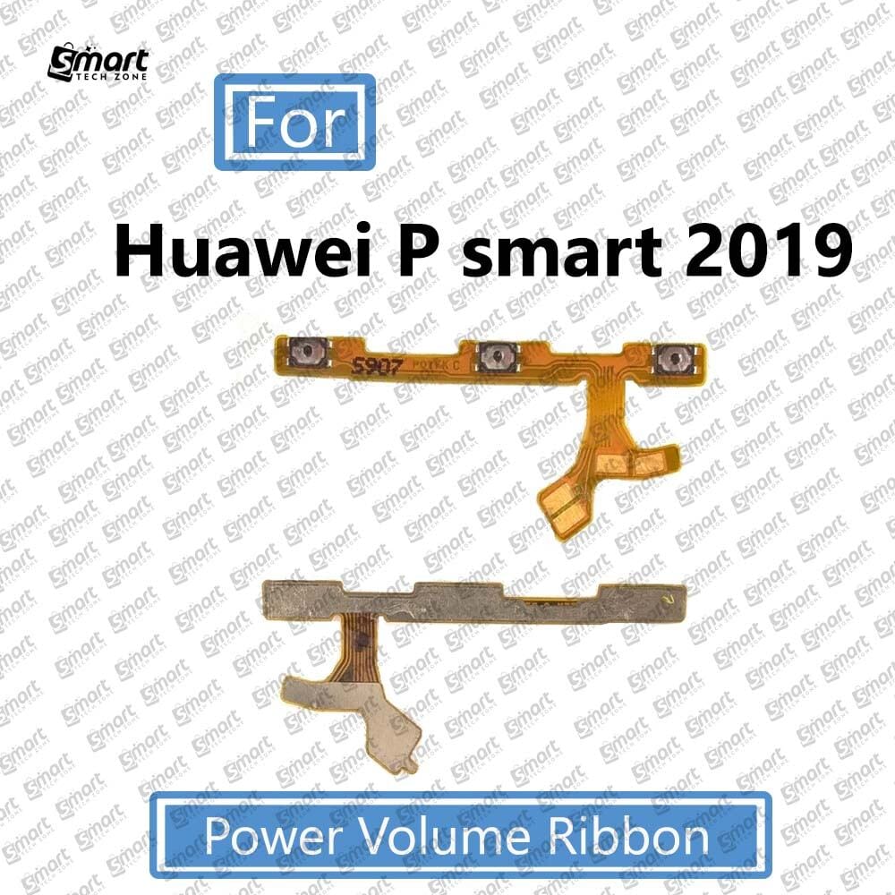 Huawei P smart 2019 Power on / off Switch Button Side Volume Up Down Buttons Flex Cable Replacement Parts