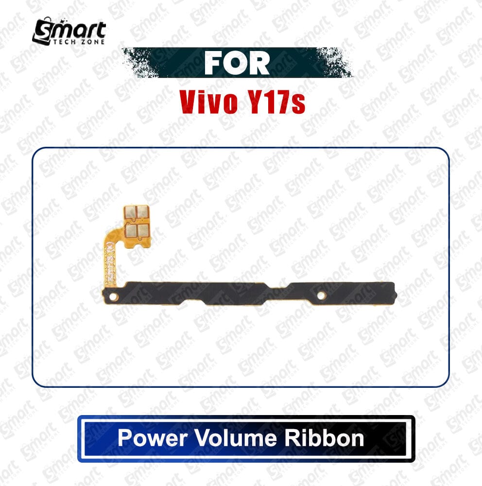 Vivo Y17s Power On/Off Switch Button Side Volume Up Down Buttons Flex Cable Replacement Parts