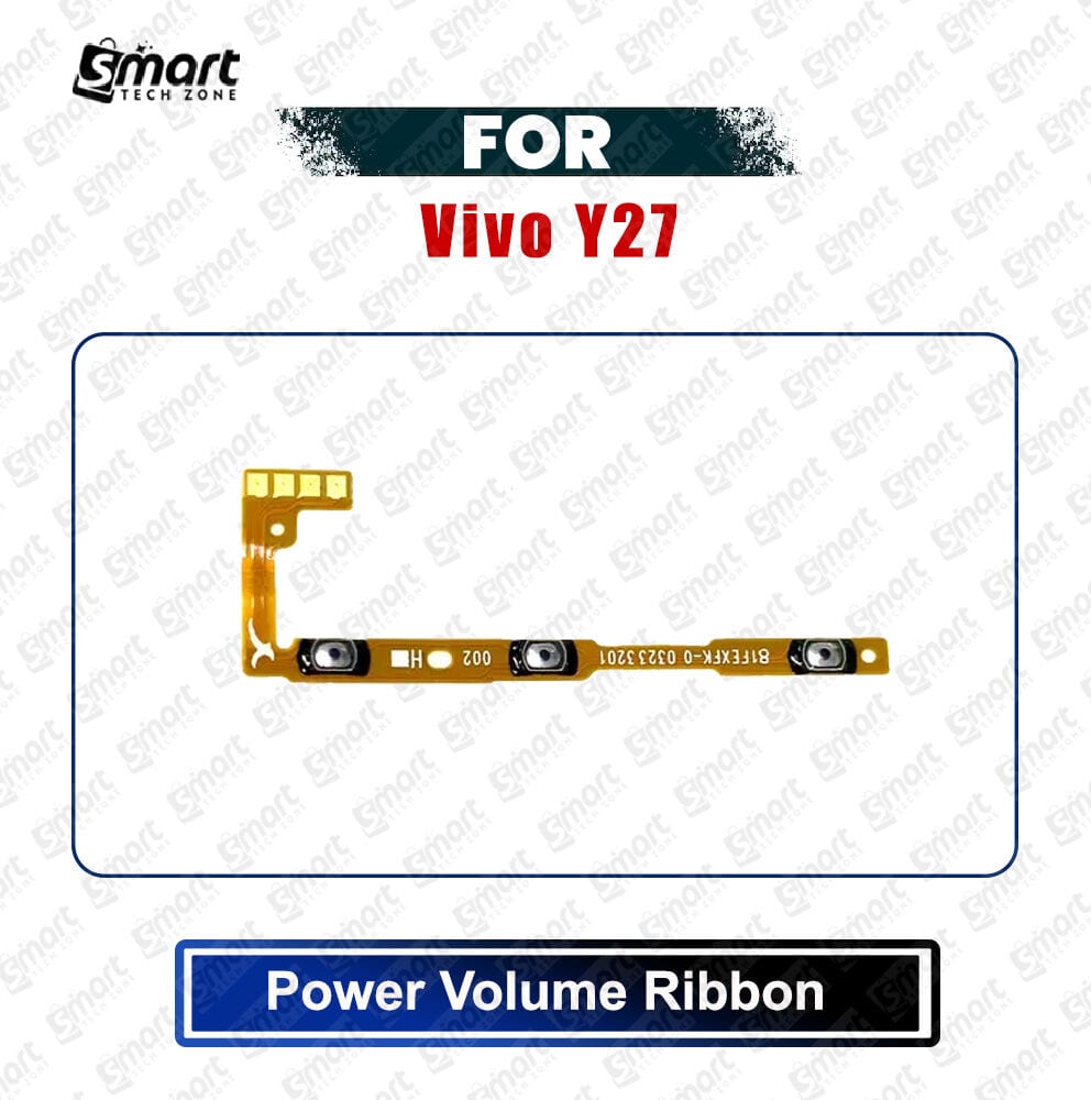 Vivo Y27 Power On/Off Switch Button Side Volume Up Down Buttons Flex Cable Replacement Parts