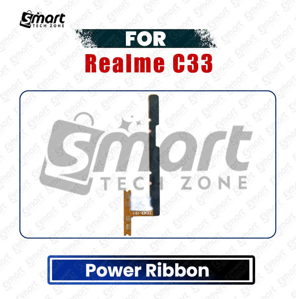 Realme C33 Power On/Off Switch Button Side  Flex Cable Replacement Parts