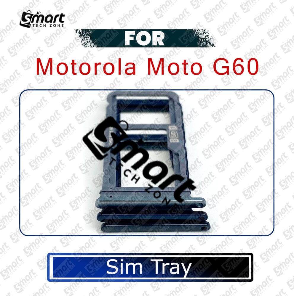 SIM Card Tray Holder For Motorola Moto G60 Sim Card Slot Reader Adapter Parts