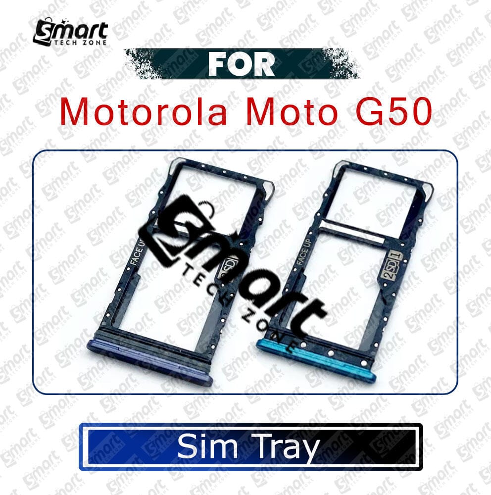 SIM Card Tray Holder For Motorola Moto G50 Sim Card Slot Reader Adapter Parts